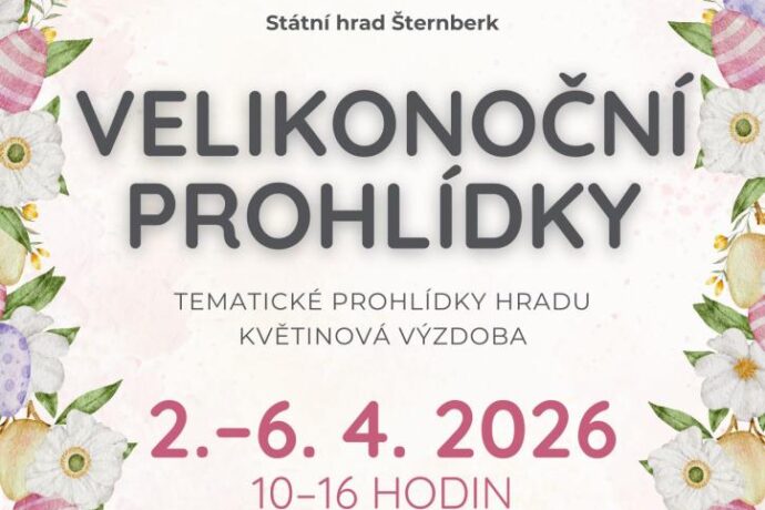 Velikonoční prohlídky hradu Šternberk