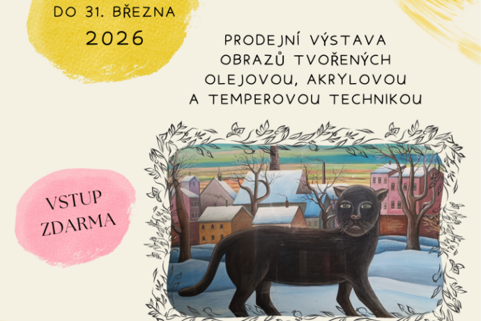 Výstava obrazů Jiřího a Igora Lhotských – IC Šternberk
