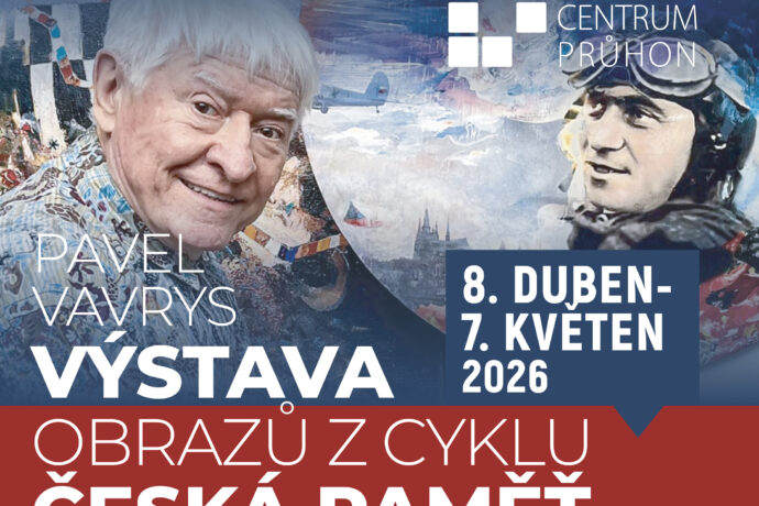 Výstava: Pavel Vavrys – obrazy z cyklu Česká paměť – Galerie KC Průhon