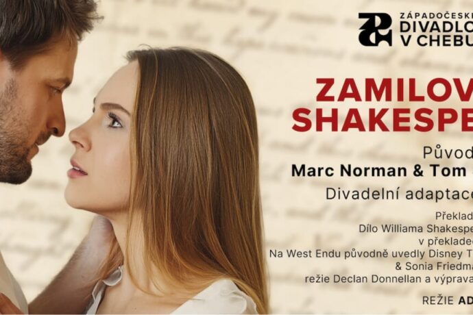Zamilovaný Shakespeare – Západočeské divadlo v Chebu