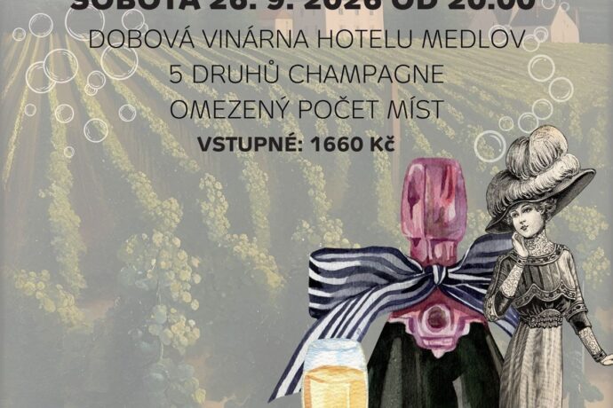 Degustace champagne Veselé vdovy