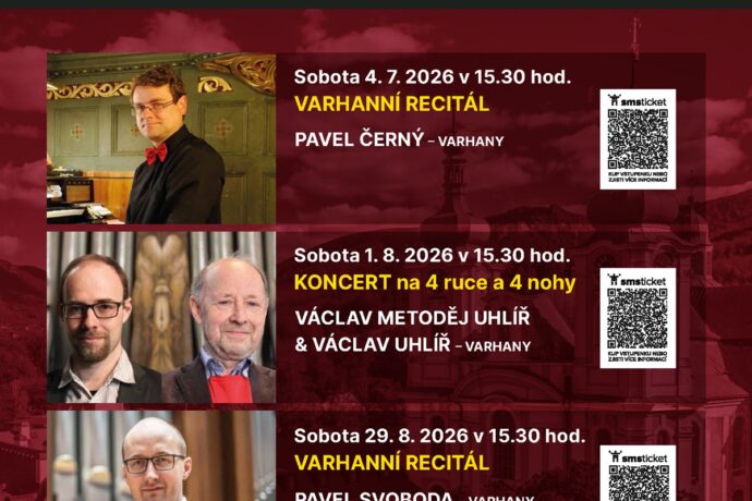 Dvořákův festival: KONCERT na 4 ruce a 4 nohy