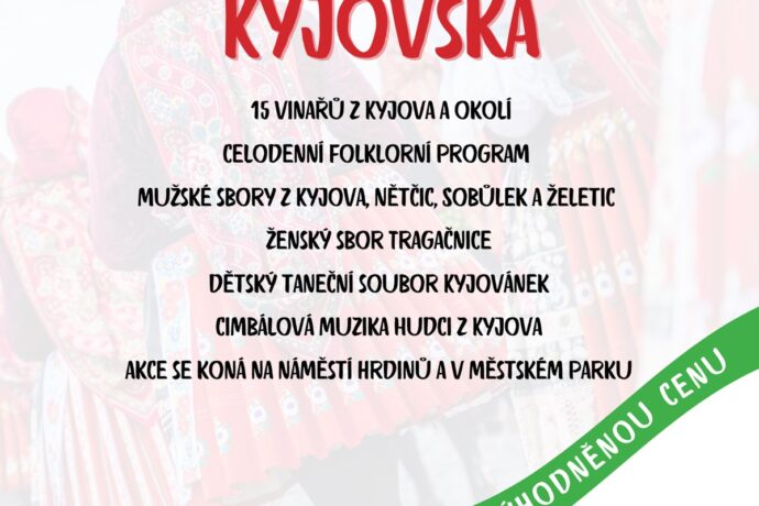 Festival vín Kyjovska - přehlídka vinařů z Kyjova a okolí
