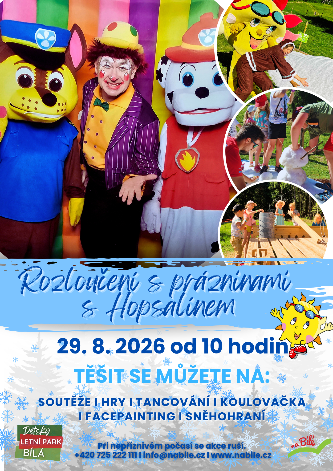 Rozloučení s prázninami s Hopsalínem