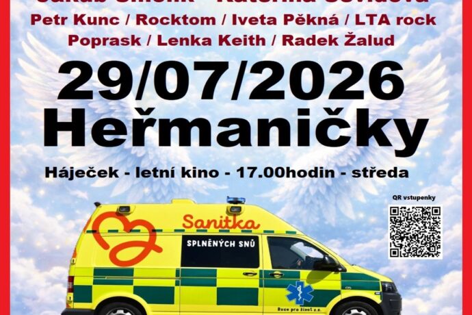 Sanitka splněných snů - benefiční koncert