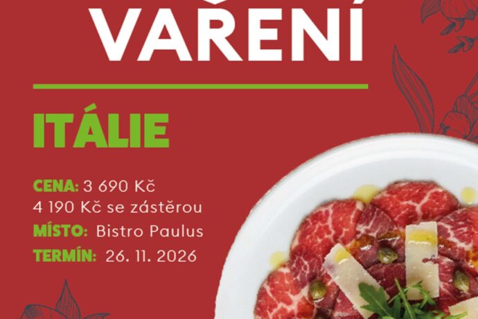Škola vaření s Romanem Paulusem - Italská kuchyně