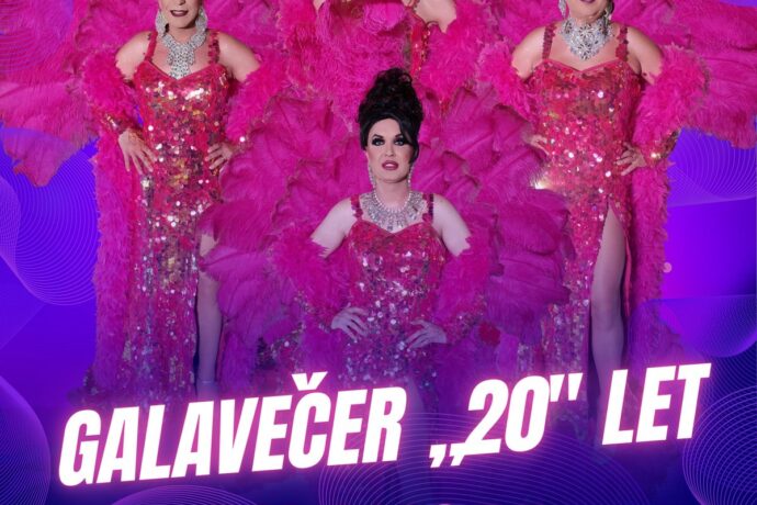 Travesti show Divoké kočky GALAVEČER ,,20" LET