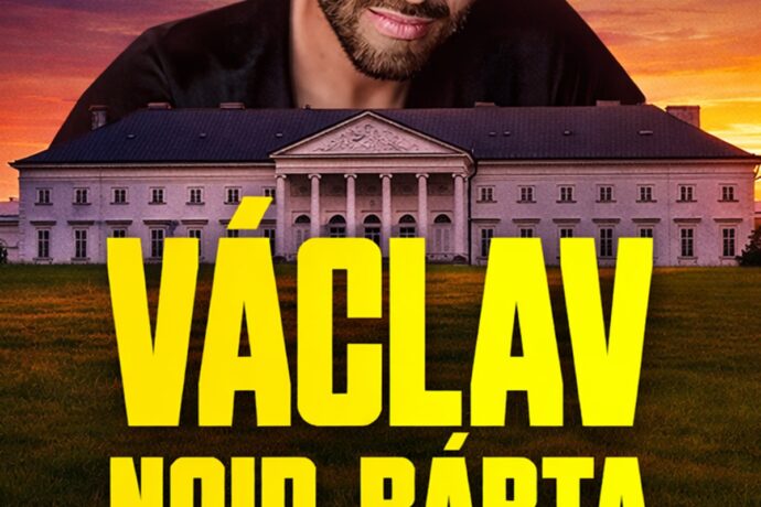Václav Noid Bárta na zámku Kačina