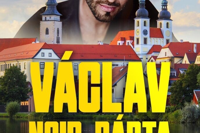Václav Noid Bárta na zámku Telč