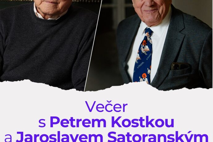Večer s Petrem Kostkou a Jaroslavem Satoranským