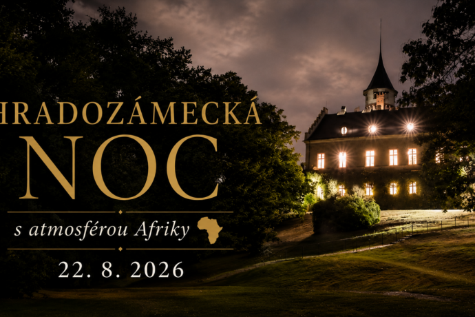 Hradozámecká noc s atmosférou Afriky