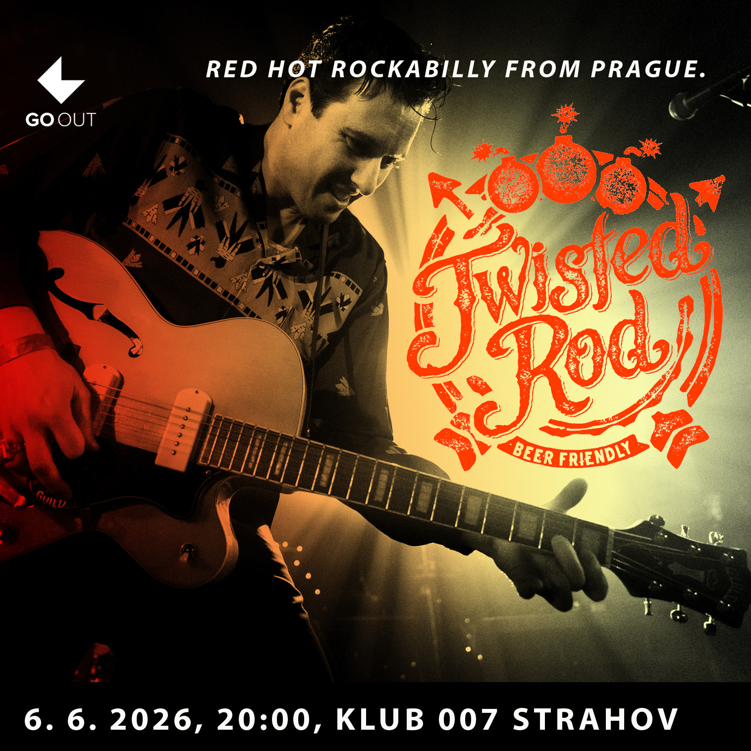 Klub 007 Strahov - TWISTED ROD (cz) - Rockabilly