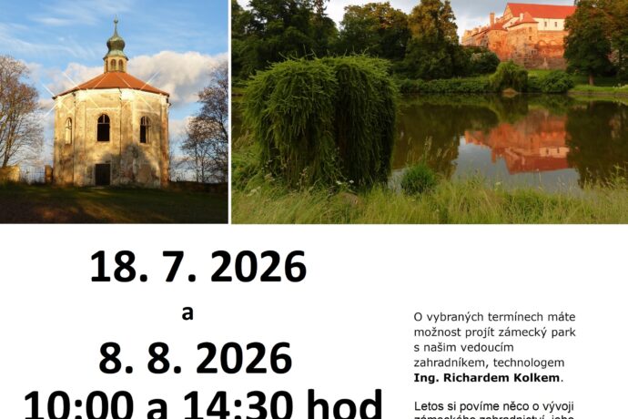 Komentované prohlídky parku
