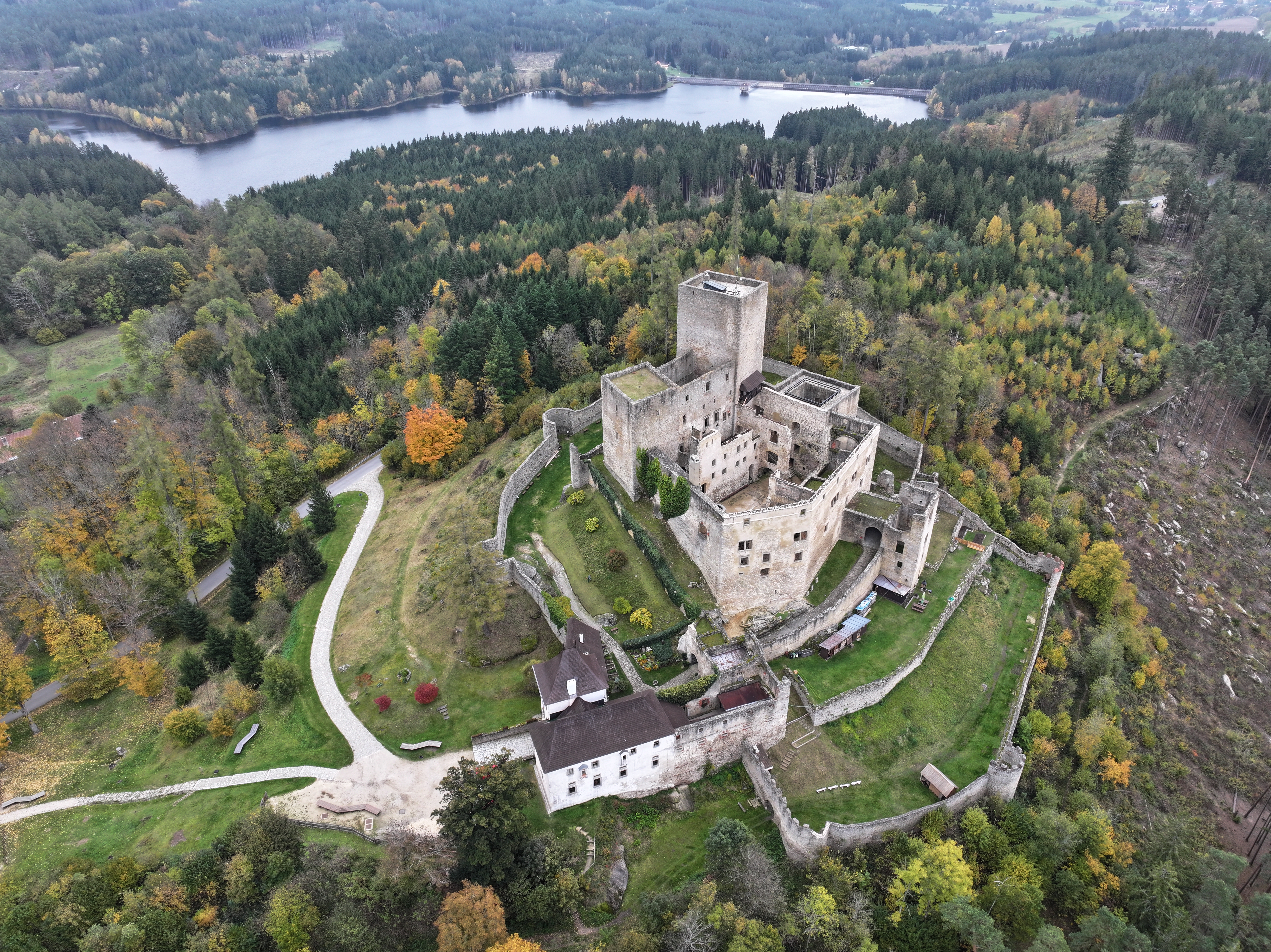 Hrad Landštejn. Foto: © NPÚ - Národní památkový ústav