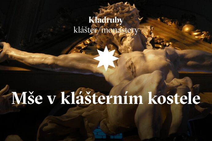 Mše svatá ke Slavnosti Těla a Krve Páně v klášteře Kladruby