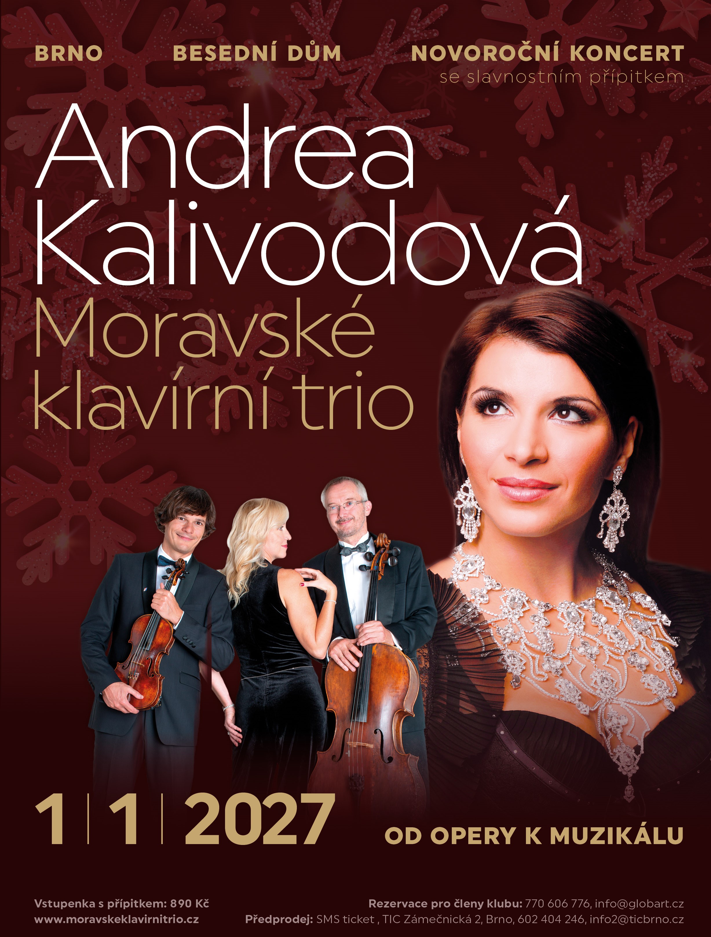 Novoroční koncert & Andrea Kalivodová