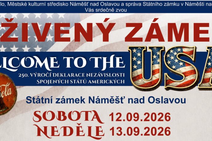 Oživený zámek, Náměšť nad Oslavou. Historie s humorem a recesí.