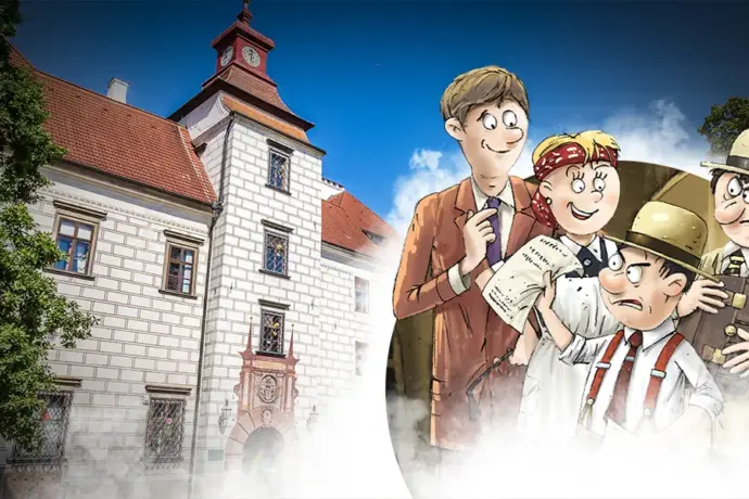 TŘEBOŇ: hudební komedie Zámecký hotel