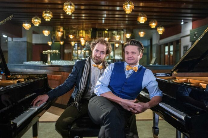TŘEBOŇ: koncert Souboj klavírů – Ondřej Brousek a Ondřej Gregor Brzobohatý