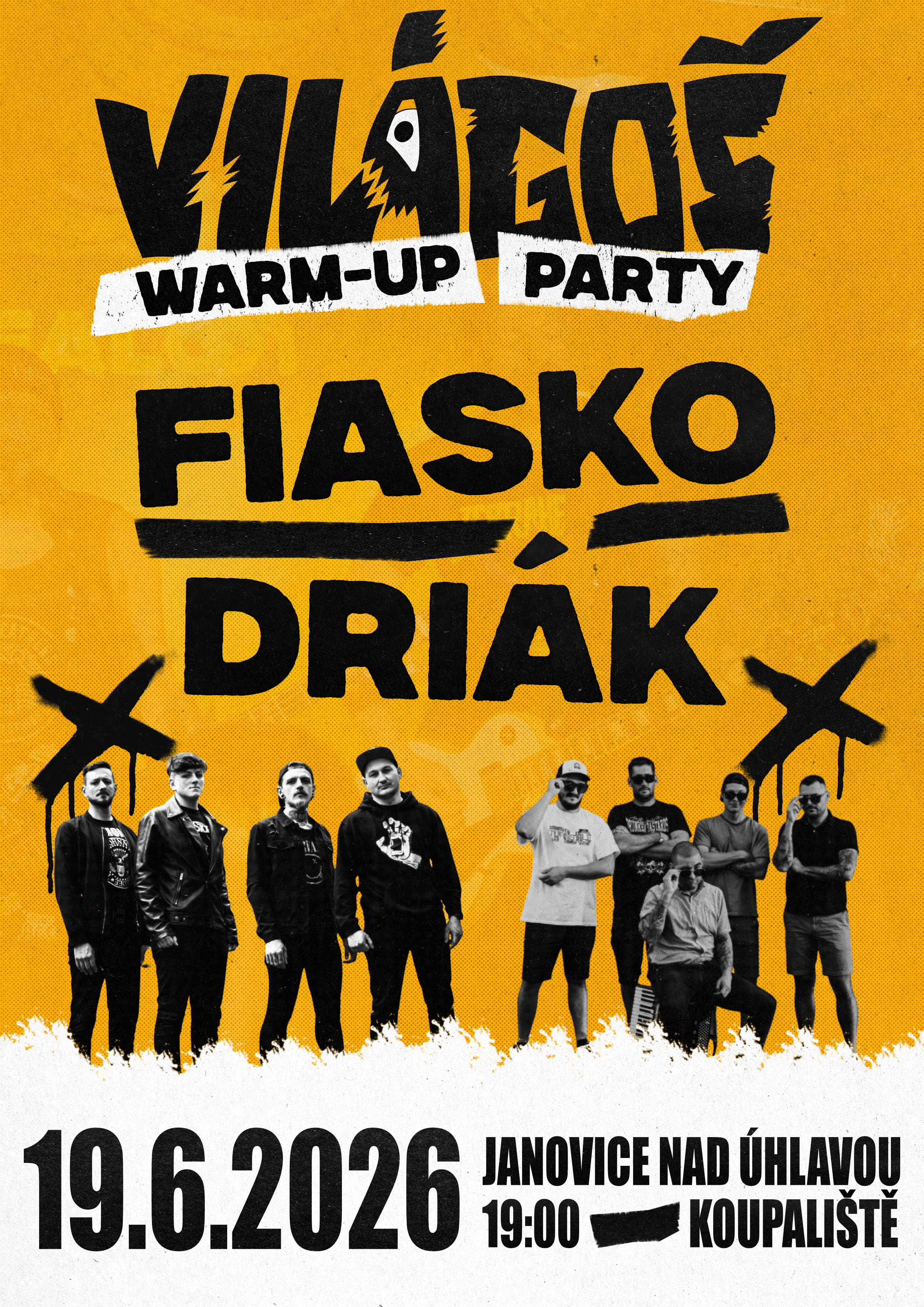 Warm-up párty Világoš festu vol. 3