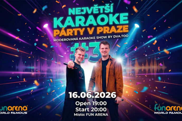 NEJVĚTŠÍ KARAOKE PÁRTY V PRAZE #3! by DVA.TOO!