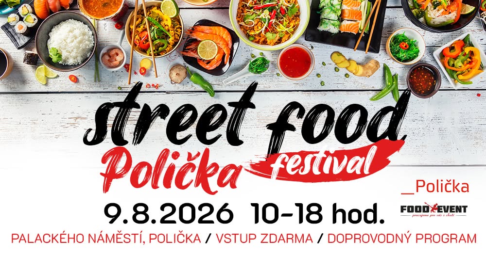 STREET FOOD FESTIVAL Polička 2026