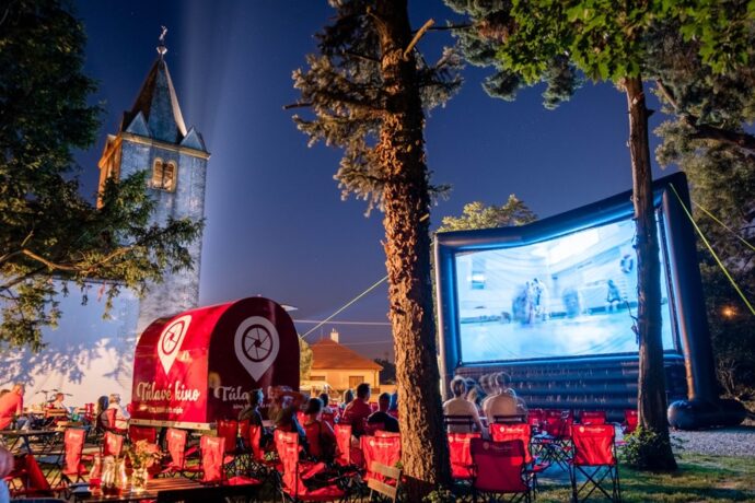 Túlavé kino v Bachledke. Foto: © Bachledka
