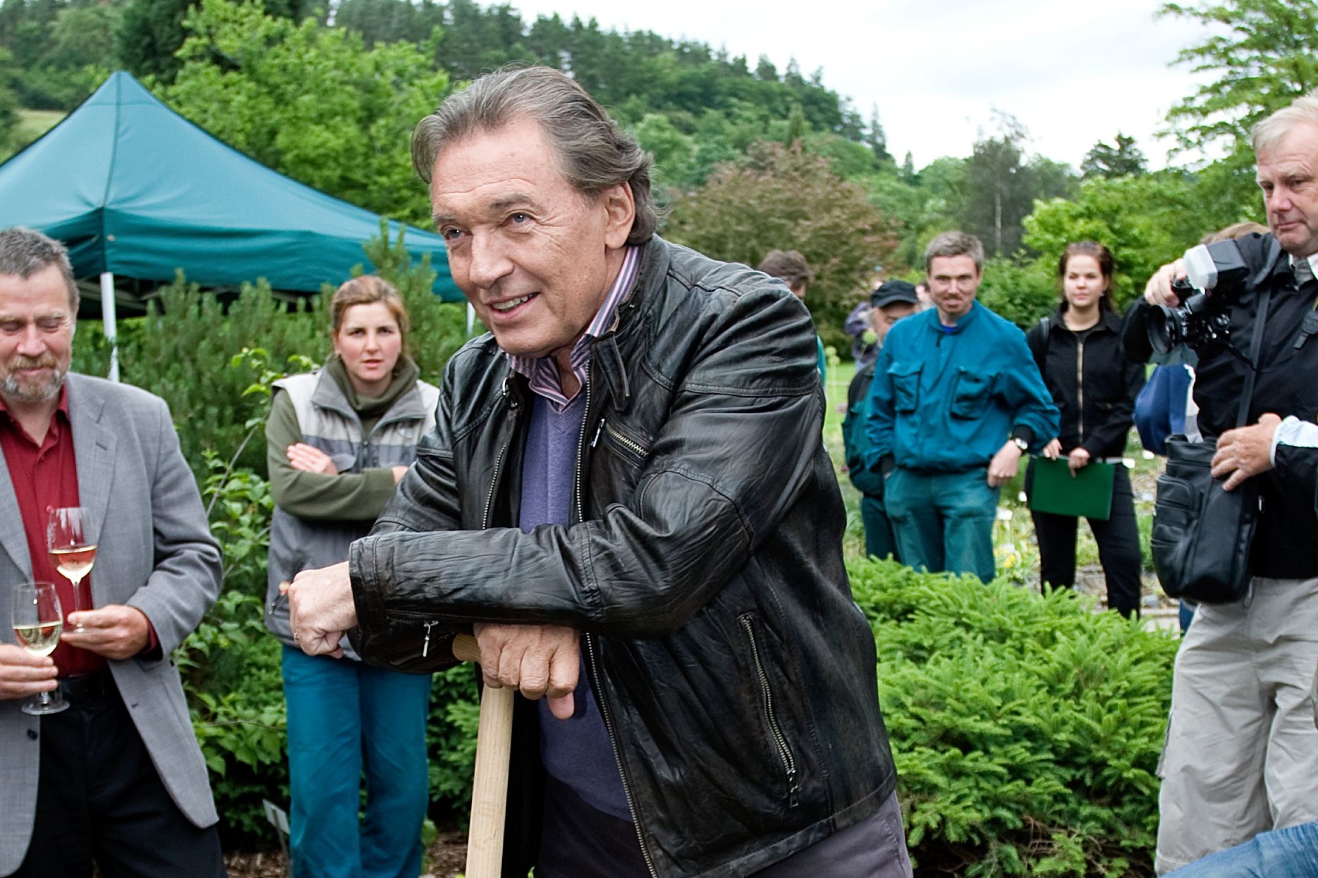 Karel Gott. Foto © Botanická zahrada Praha