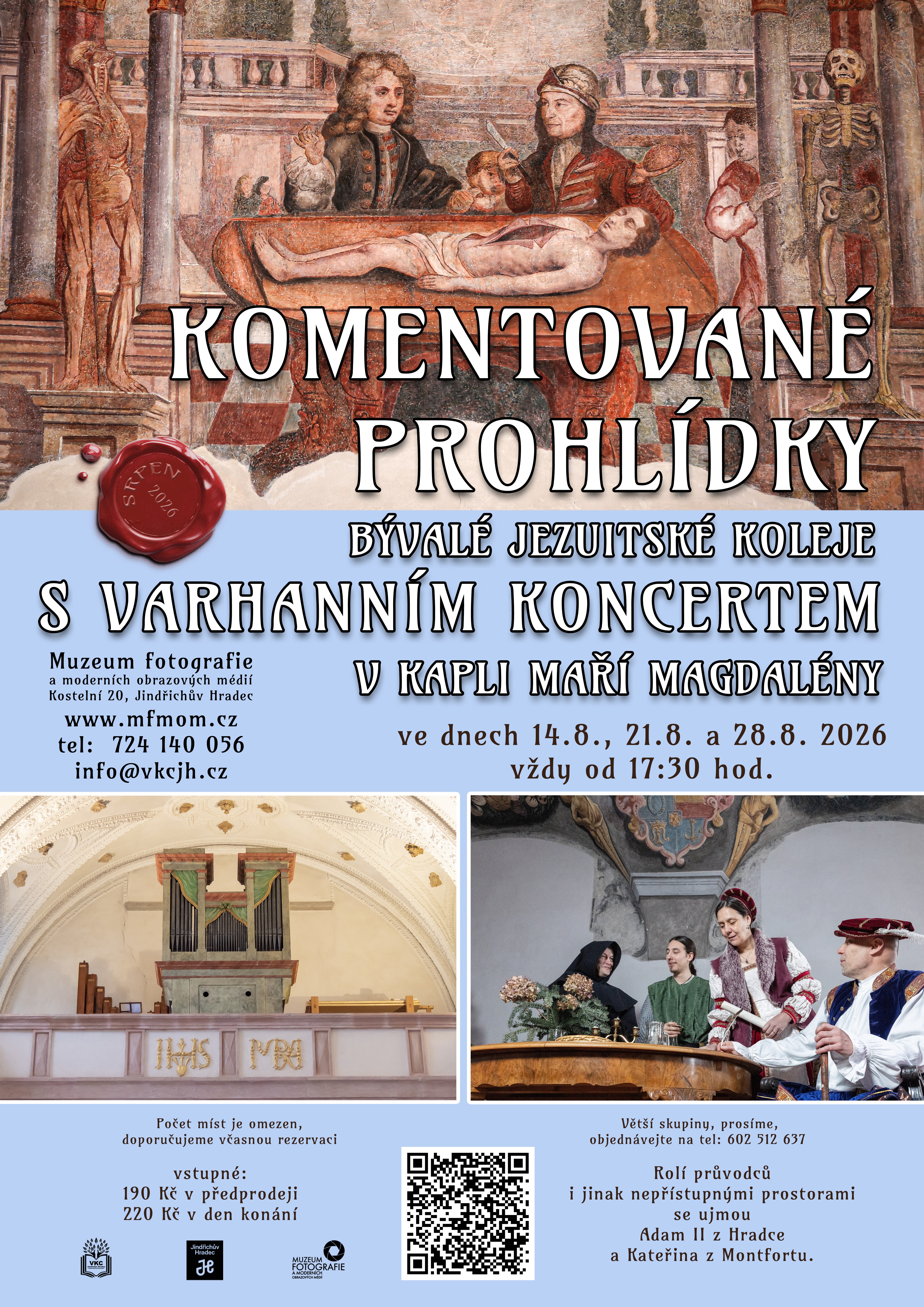 Kostýmované komentované prohlídky